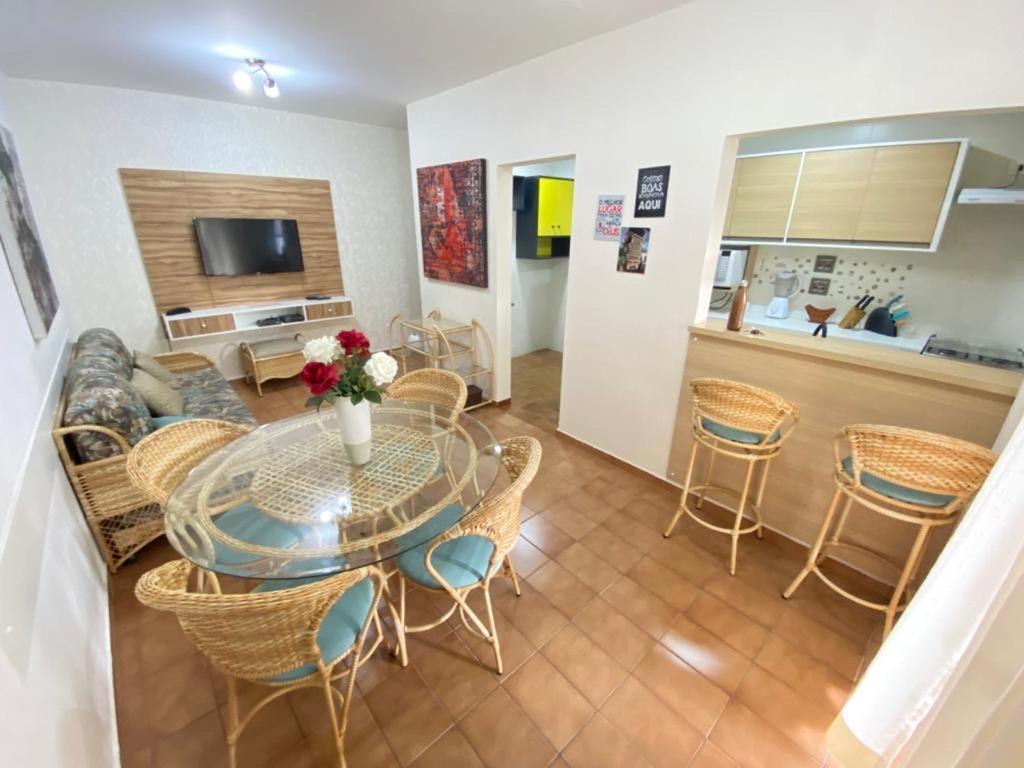 Guaruja Flat Aparthotel Eksteriør bilde